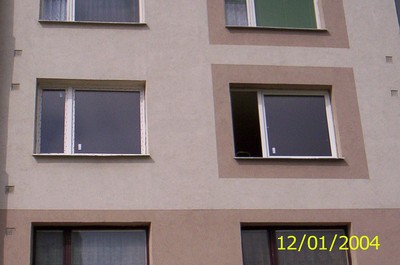 Plastová okna - panelové domy