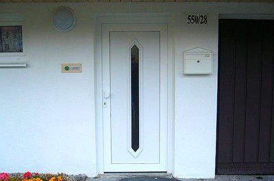 Plastové dveře 1