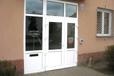 Plastové dveře 1
