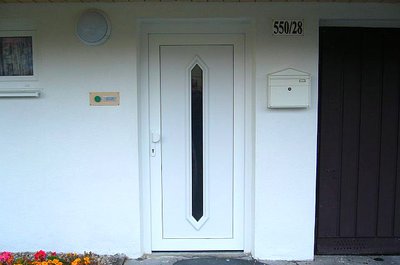 Plastové dveře 1